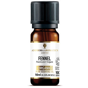 Amphora Aromatics Organic Fennel Essential Oil - 10ML