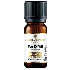 Amphora Aromatics Organic May Chang Essential Oil - 10ML