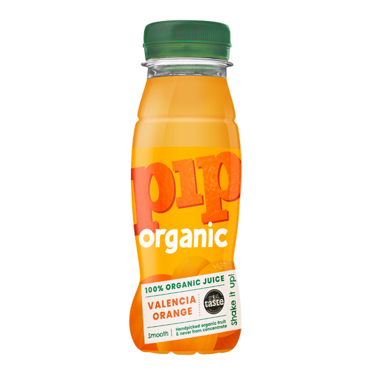 Pip Organic Valencia Orange Juice - Case of 6 x 200ML