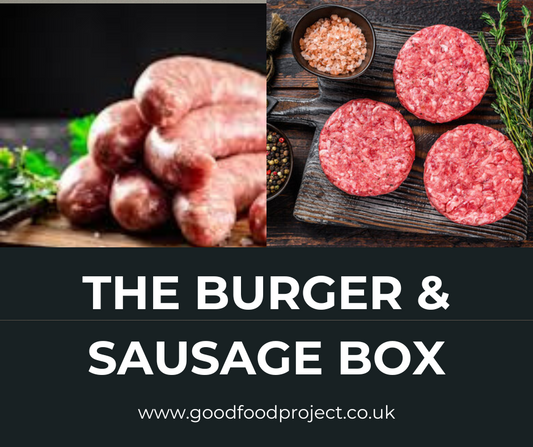 Peelham Farm Mixed Frozen Burger/Sausage Box - SAVE £5