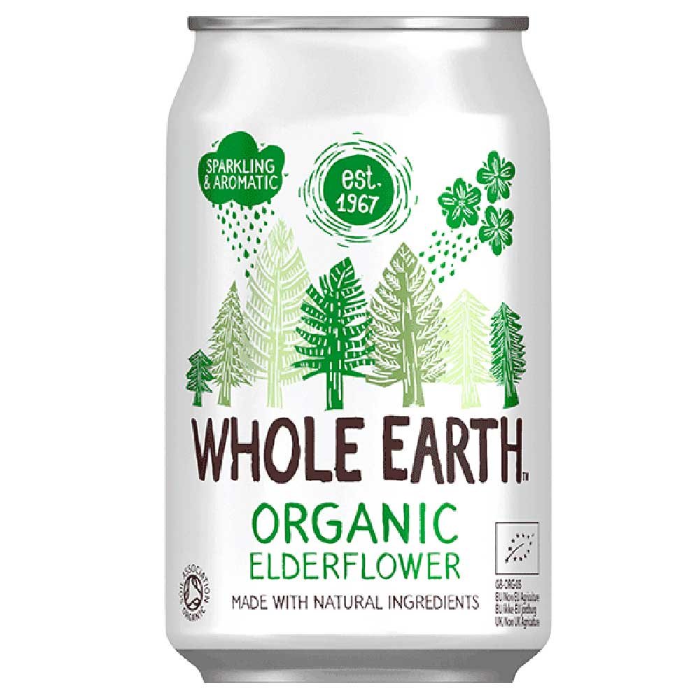 Whole Earth Organic Elderflower Drink - 330ML