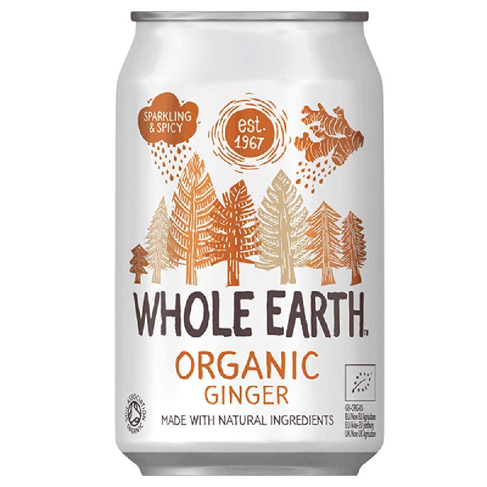 Whole Earth Organic Ginger Drink - 330ML