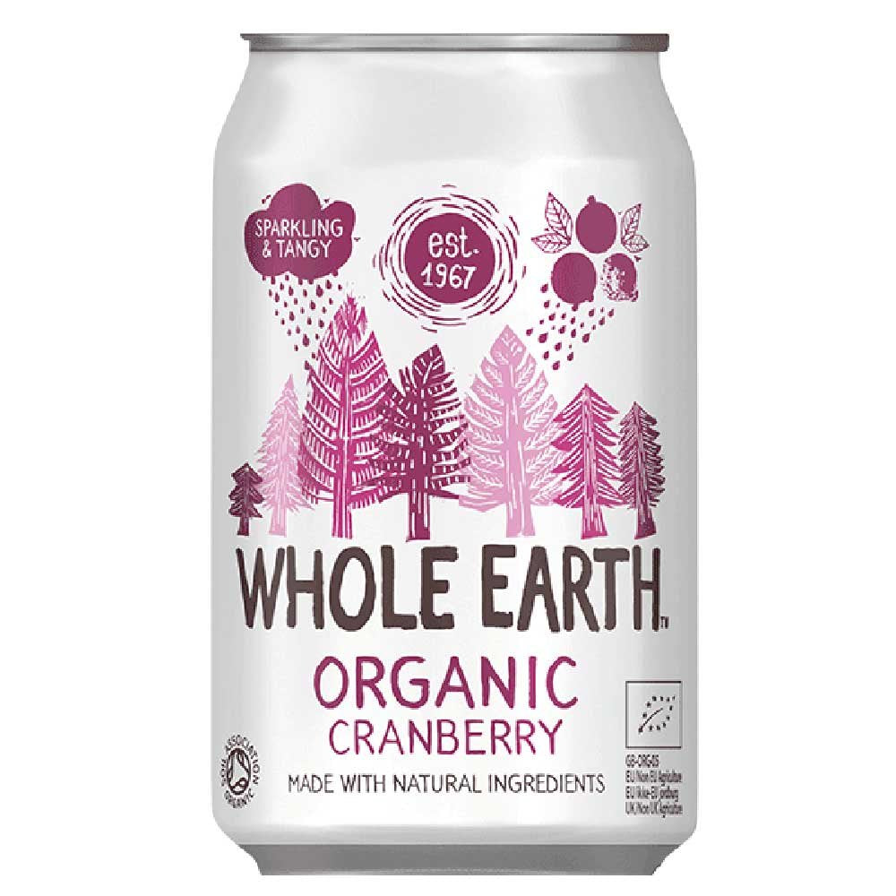 Whole Earth Organic Cranberry Drink - 330ML