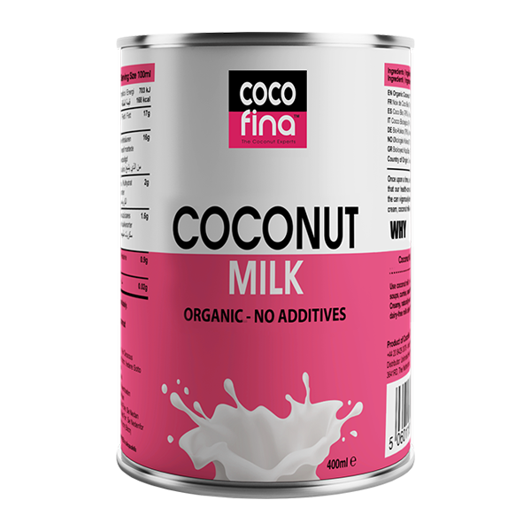 Cocofina Coconut Milk - Case of 6 x 400ML