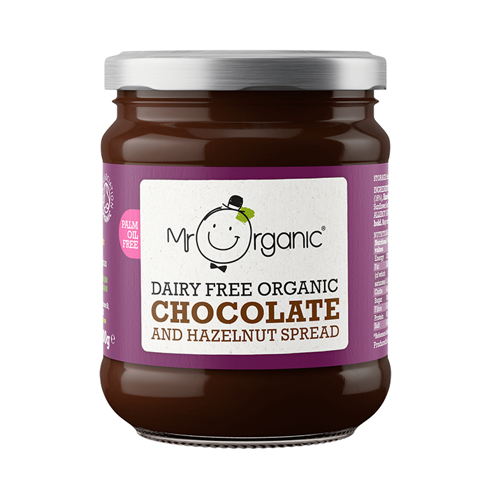 Mr Organic Dairy Free Chocolate Spread - Case of 6 X 200g