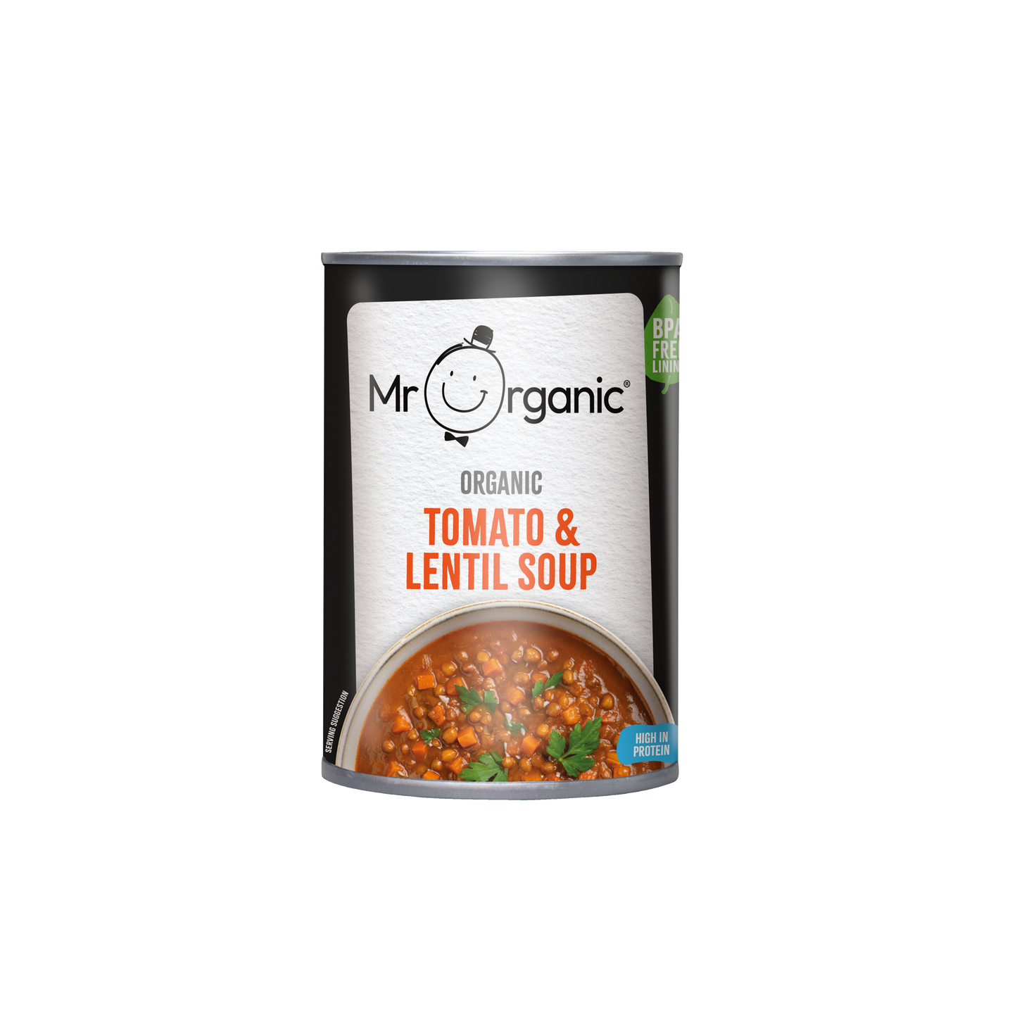 Mr Organic Tomato & Lentil Soup - 400g