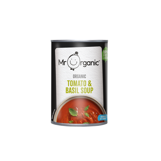 Mr Organic Tomato & Basil Soup - 400g