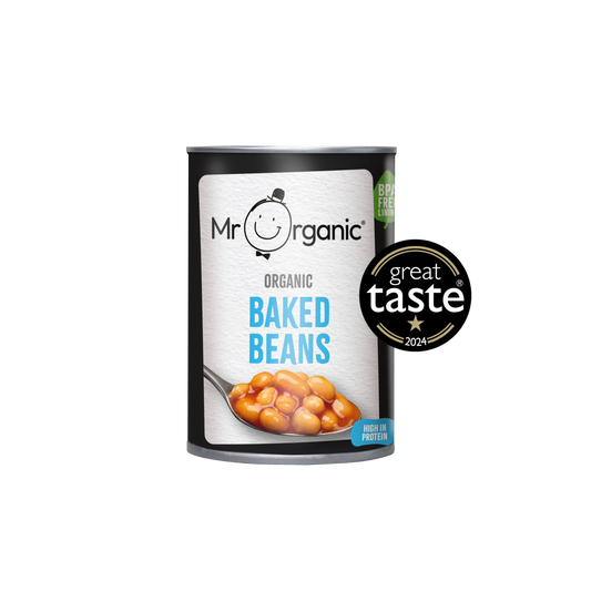 Mr Organic Baked Beans - Case of 12 x 400G