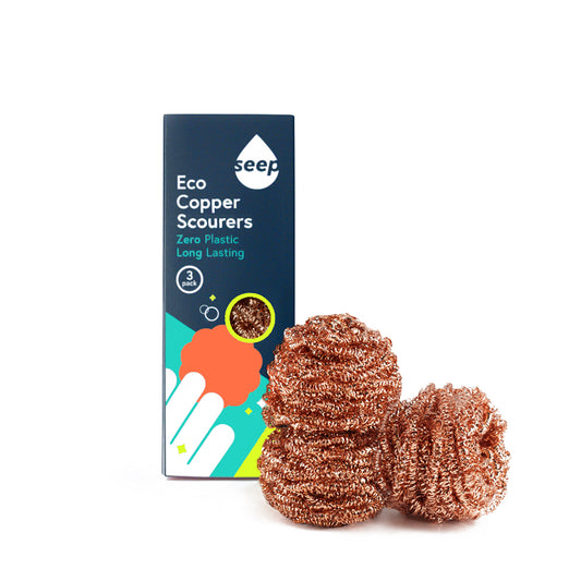 Seep Copper Scourers - Pack of 3