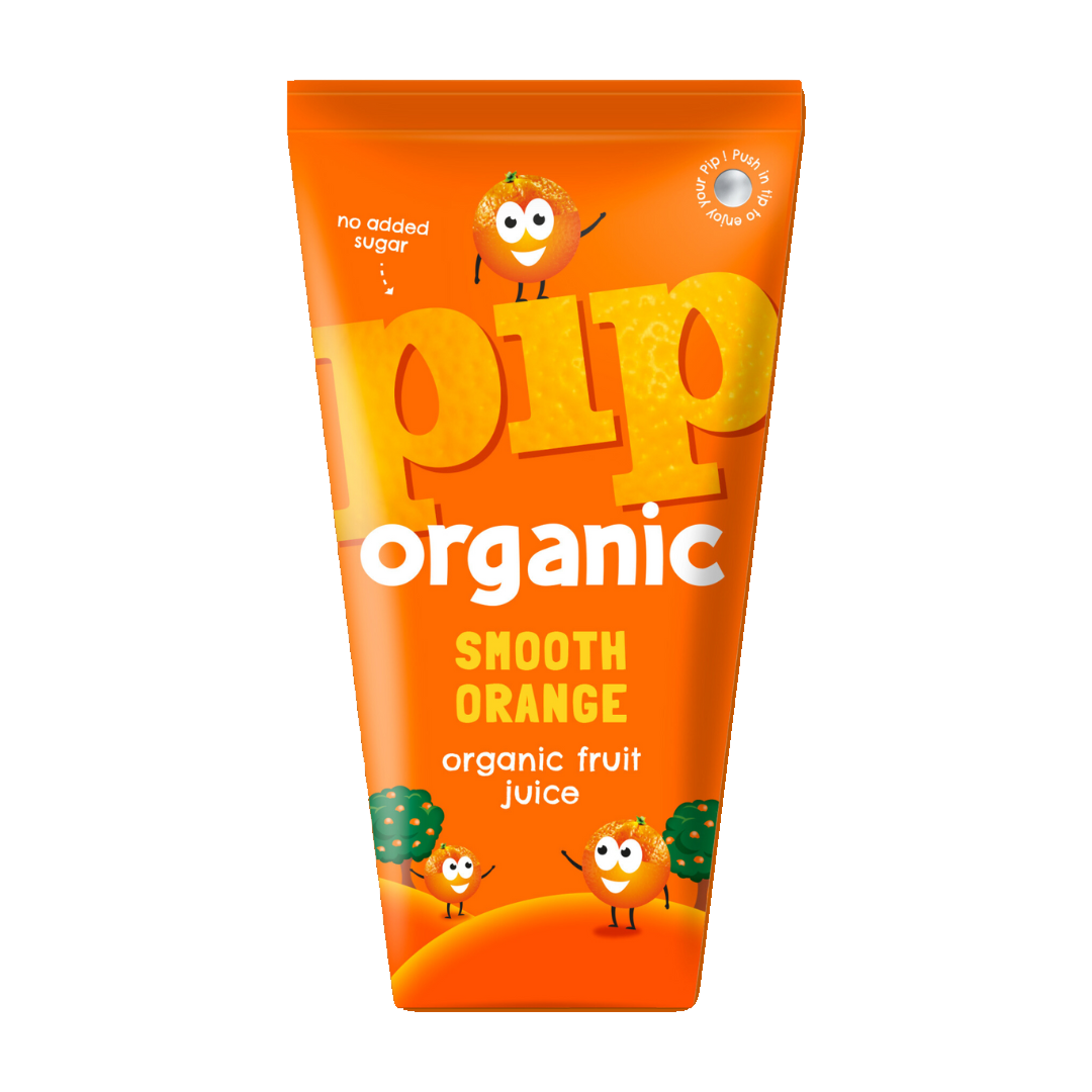 Pip Organic Smooth Orange Fruit Juice - Case of 4 x 180ML