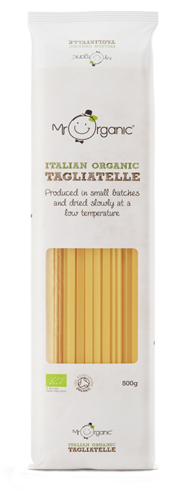 Mr Organic Tagliatelle Pasta - Case of 12 X 500g