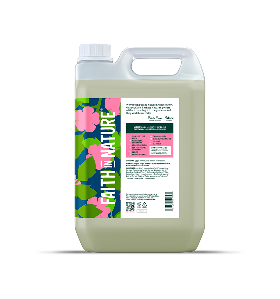 Faith in Nature (PREORDER) Hand Wash - 5L