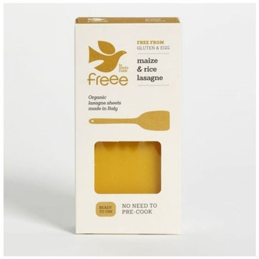 Doves Farm Freee Maize & Rice Lasagne Sheets - Case of 6 x 250G