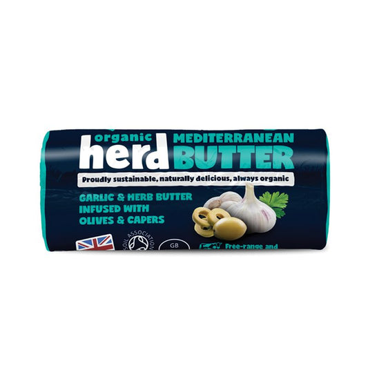 Organic Herd Mediterranean Butter - 80G