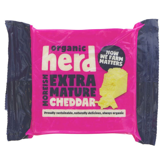 Organic Herd Extra Mature Cheddar - 200G