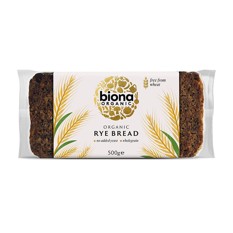 Biona Rye Bread - Original - Box of 7 x 500G