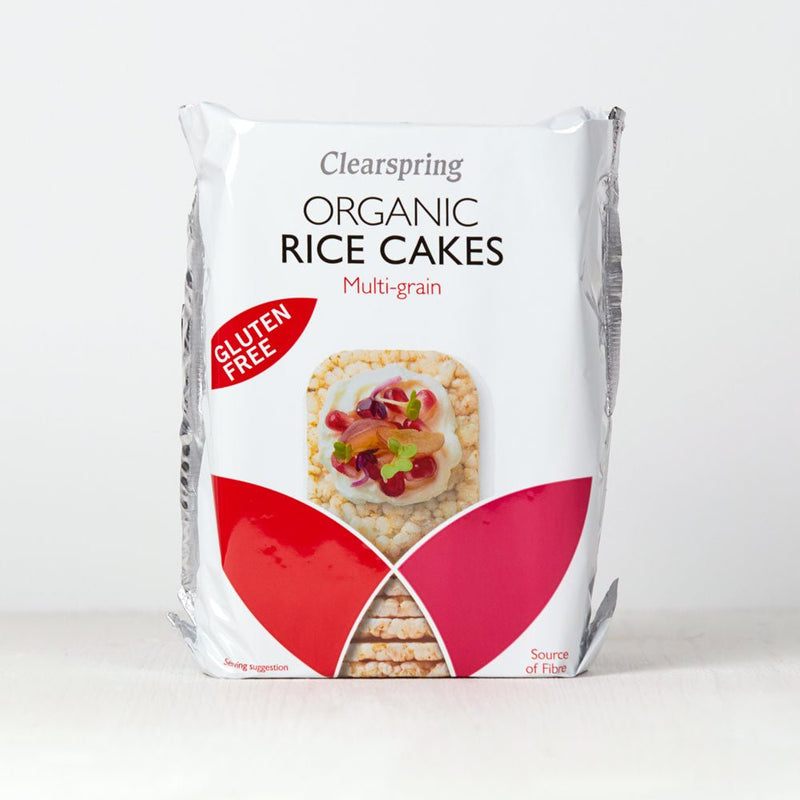 Clearspring Rice Cakes -Muligrain - 130G