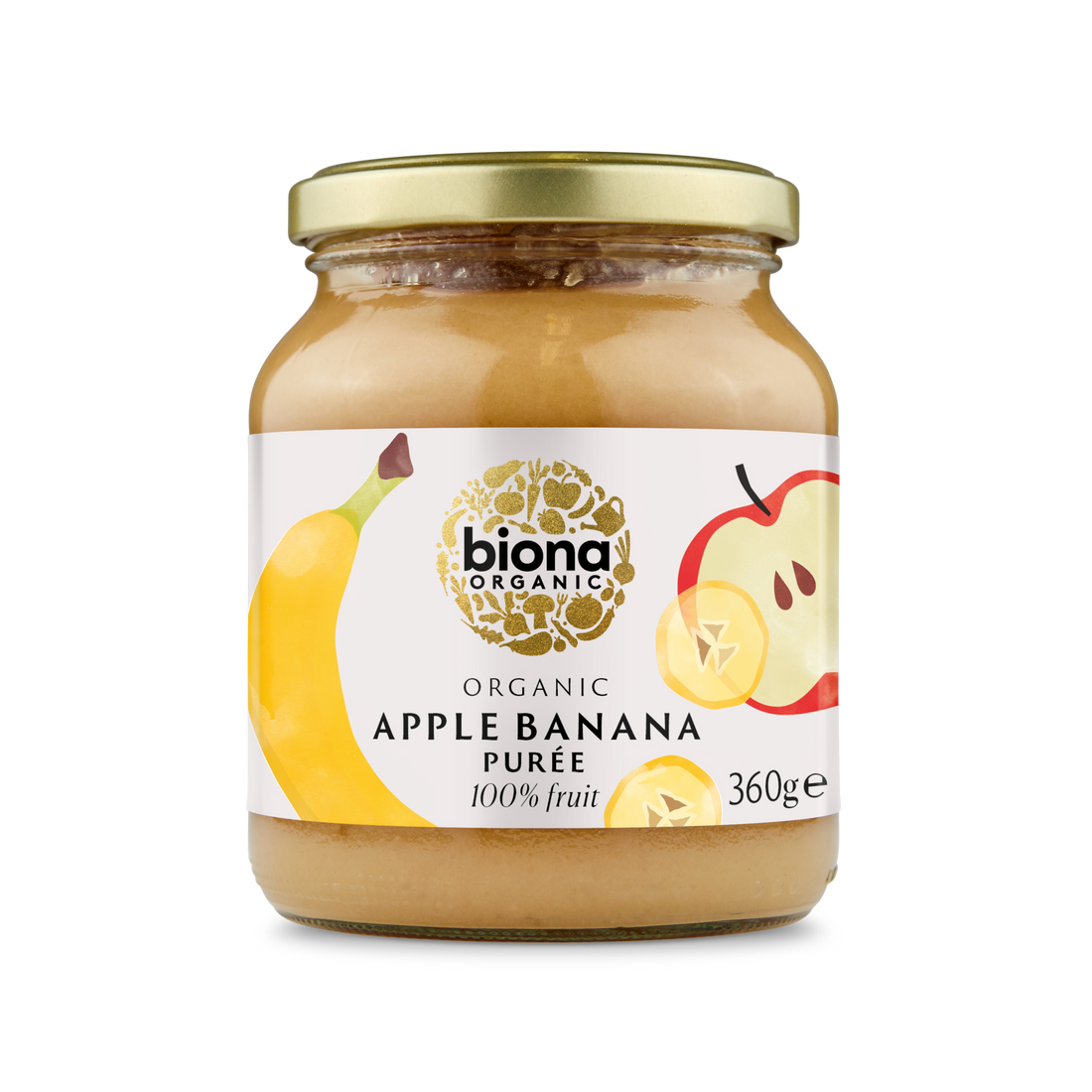 Biona Apple & Banana Puree - 360G