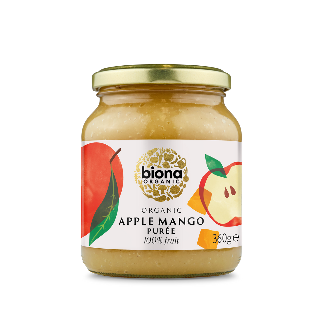 Biona Apple & Mango Puree - 360G