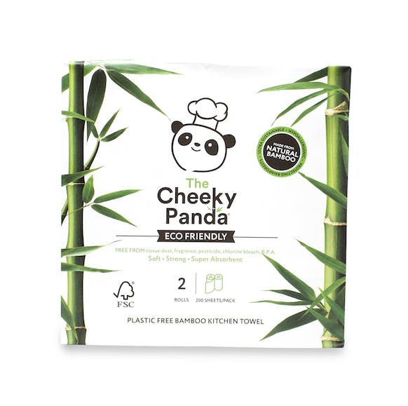 Cheeky Panda Kitchen Towel - Pack of 2 Rolls