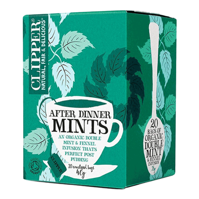 Clipper After Dinner Tea - Mint & Fennel - 4 x 20 bags