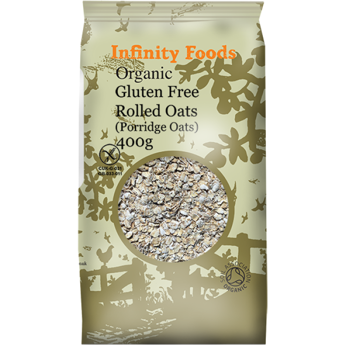 Infinity Foods Porridge Oats - Gluten Free - 1KG