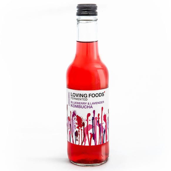 Loving Foods Kombucha - Blueberry & Lavender - 330ML