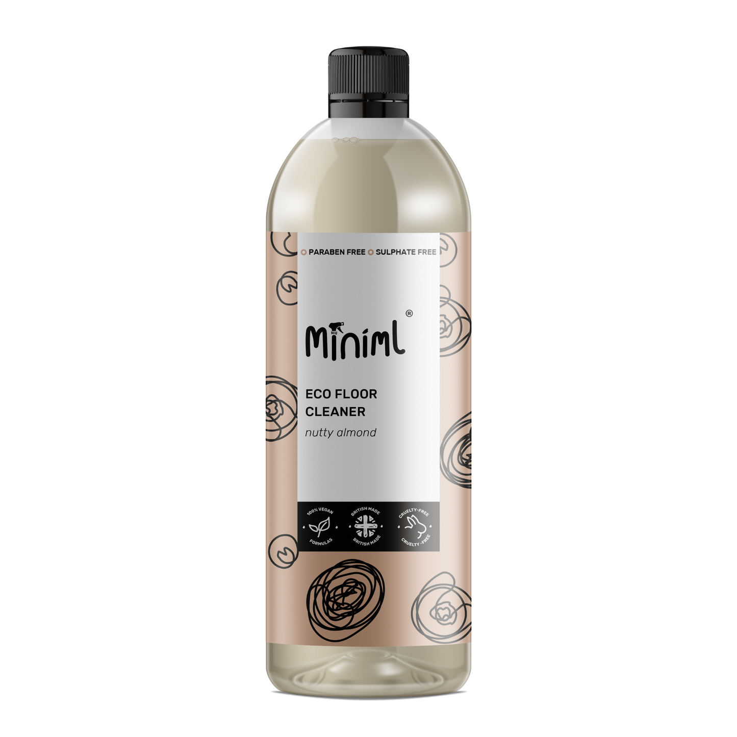 Miniml Floor Cleaner - Nutty Almond - 750ML