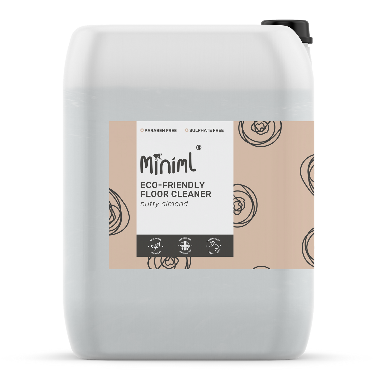 Miniml Floor Cleaner - Nutty Almond - 20L