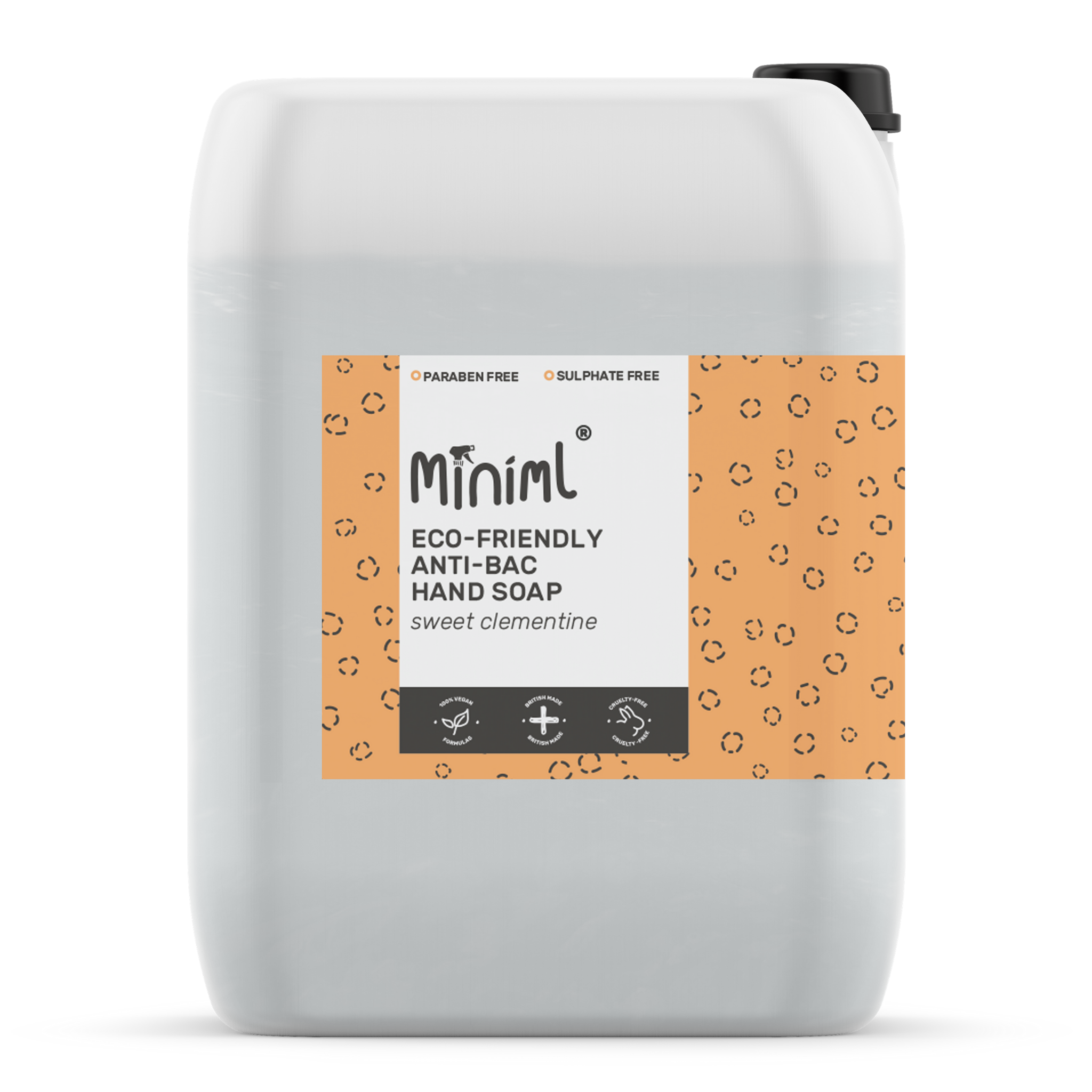 Miniml Anti-Bac Hand Soap - Sweet Clementine - 20L – Good Food Project