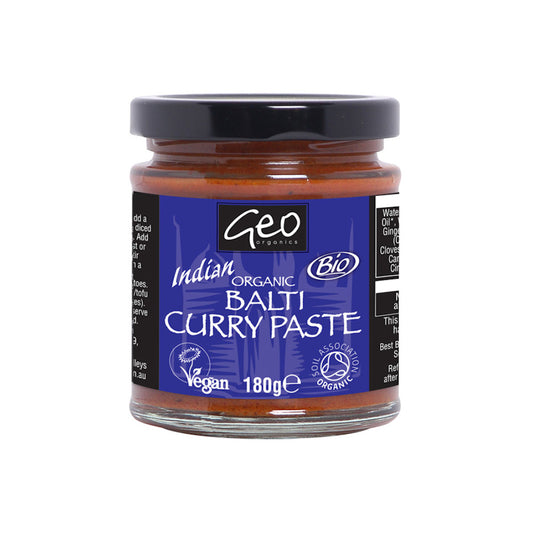 Geo Organics Balti Paste - Case of 6 x 180G