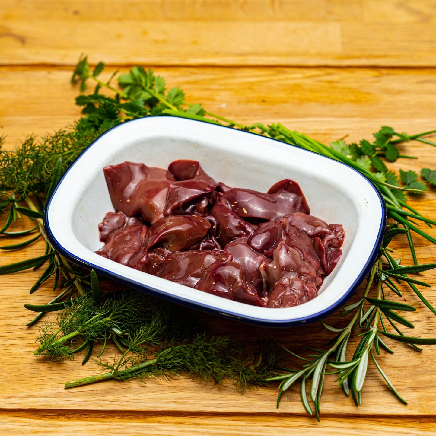 Frozen Organic Free Range Chicken Livers - 250G