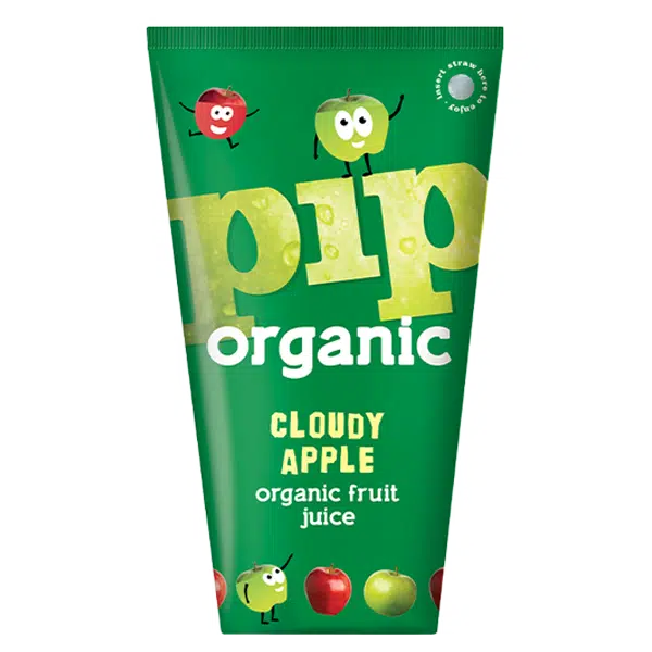 Pip Organic Cloudy Apple Fruit Juice - Case of 24 x 180ML