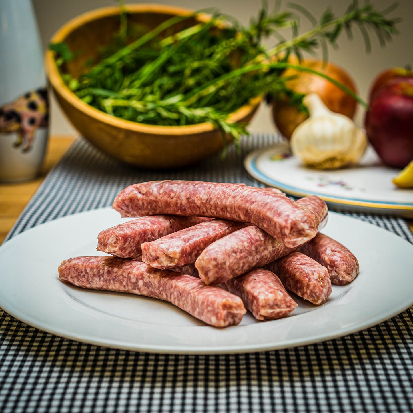Organic Rare-Breed Gluten Free Pork Sausages - Pack of 8