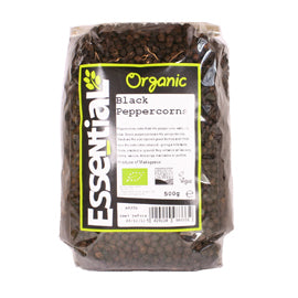 Essential Black Peppercorns - 500G