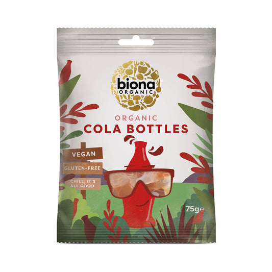Biona Cola Bottles - Box of 10 x 75G