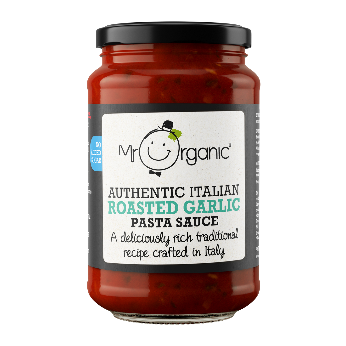 Mr Organic Roasted Garlic Pasta Sauce - Case of 6 X 350g