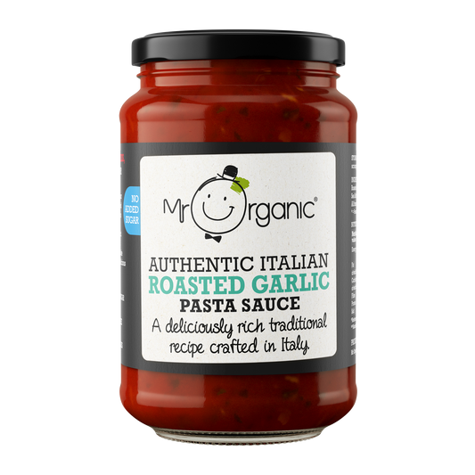 Mr Organic No Added Sugar Roasted Garlic Pasta Sauce - 350g