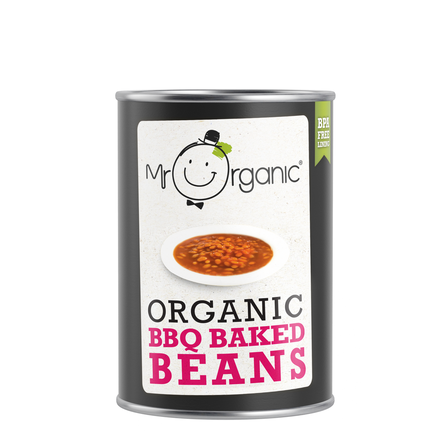 Mr Organic BBQ Baked Beans  - Case of 12 X 400g