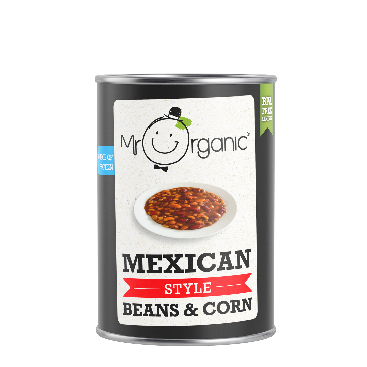 Mr Organic Mexican Style Beans and Corn - Case of 12 X 400g