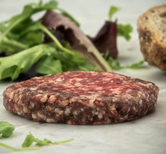 Peelham Farm Frozen Organic Beef Burgers  (Gluten-Free) - Plain -