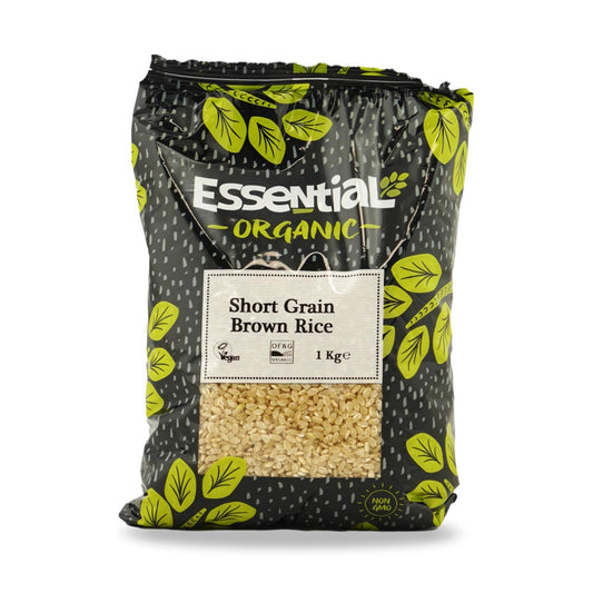 Essential Short Grain Brown Rice - Case of 6 x 1KG