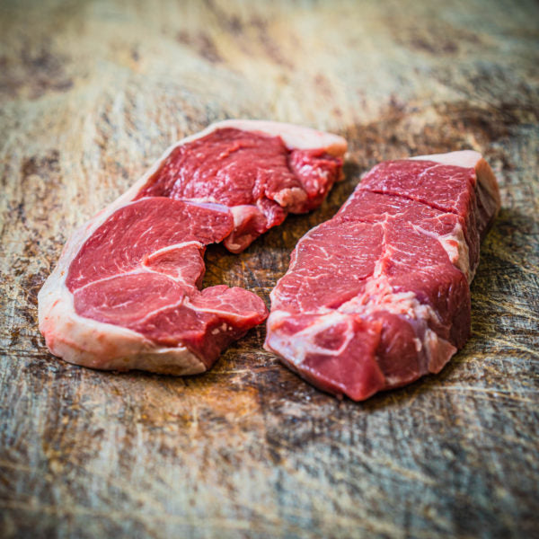 Organic Home-Bred Lamb Leg Steaks - Pack of 2