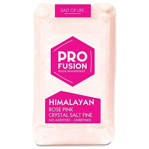 Pro Fusion Himalayan Rose Pink Crystal Salt - Fine - 500G