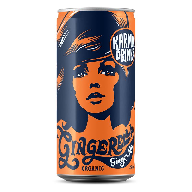 Karma Drinks - Ginger Ale - Case of 24 x 250ML