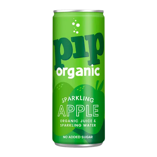 Pip Organic Sparkling Apple Juice - Case of 24 x 250ML